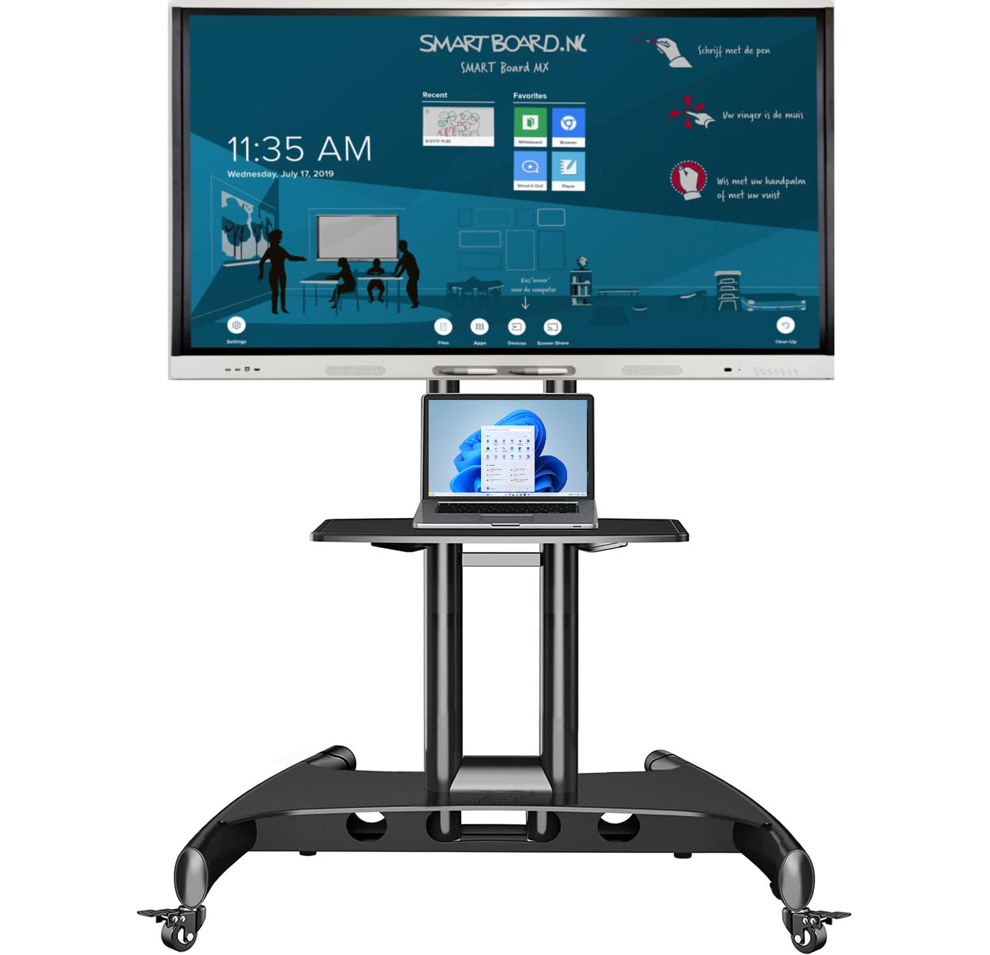 SMART Board MX265-V4 Series Interactive Whiteboard Display for classroom