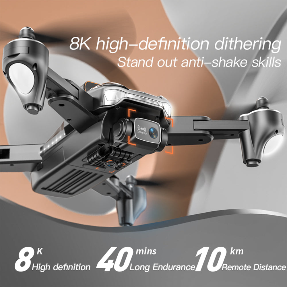 P11 Drone GPS Automatic Return 8K Aerial Photography UAV Four Sided Obstacle Avoidance Remote Control Toy