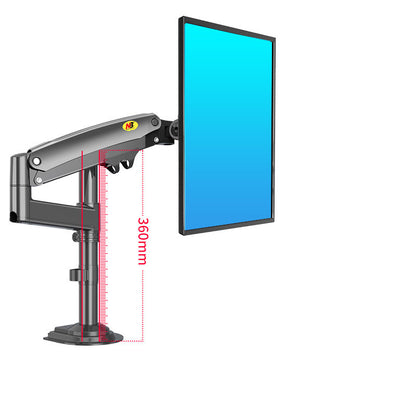 F80 Computer Monitor Stand Desktop Lcd Dual Screen Telescopic Rotating Lifting Desktop Shelf F100A