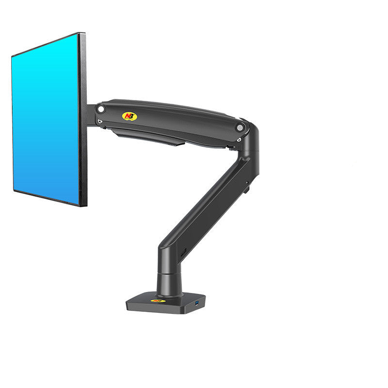 F80 Computer Monitor Stand Desktop Lcd Dual Screen Telescopic Rotating Lifting Desktop Shelf F100A