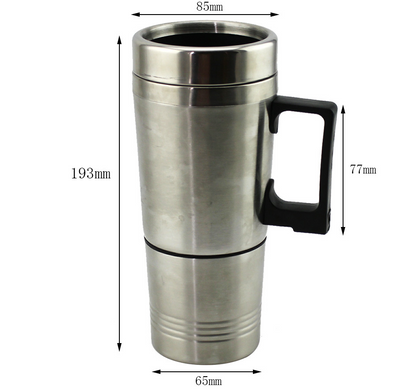 Portable Electric Car Water Keep Warmer Coffee Mug