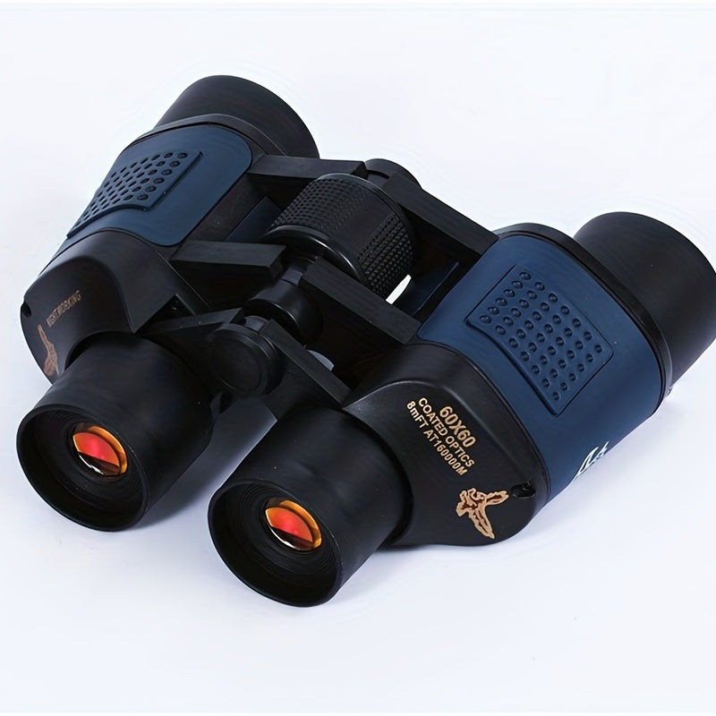 60x60 High Power Binoculars With Coordinates Portable Telescope LowLight Night Vision For Hunting Sports Travel Sightseeing