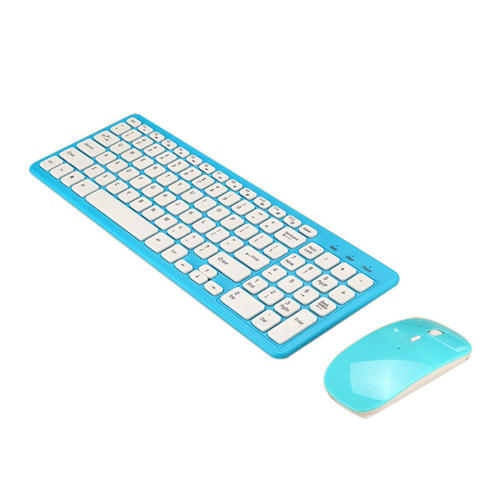 Wireless keyboard and mouse set