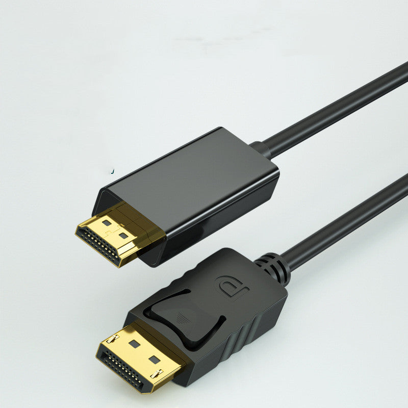 1.8m Large Dp To Hdmi Dp To Hdmi High-definition 4K Computer Monitor Cable