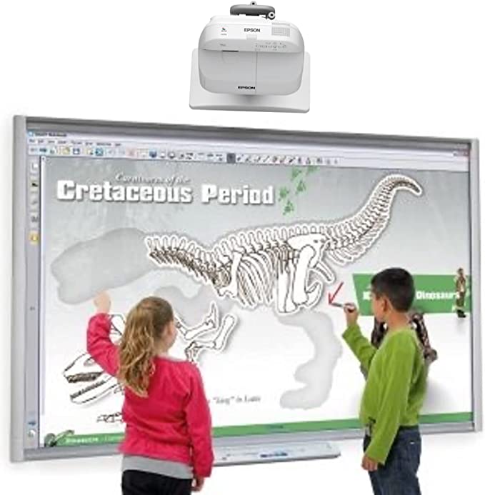 Smart Board, interactive whiteboard in use.