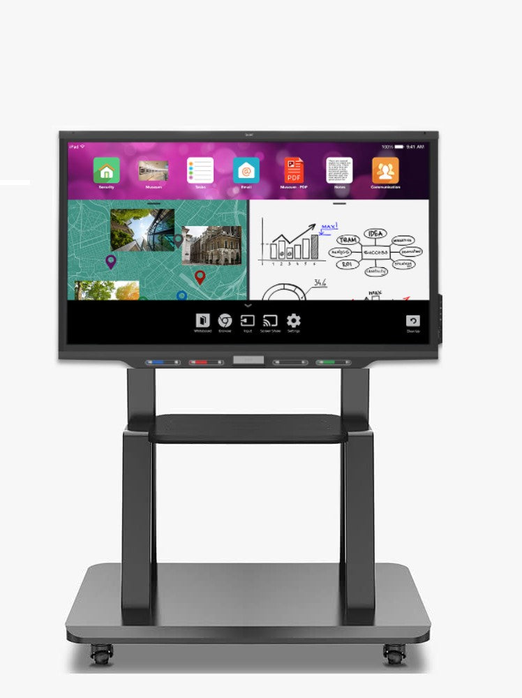 Heavy-Duty Mobile Stand for Smart Technologies  Smart Board Displays