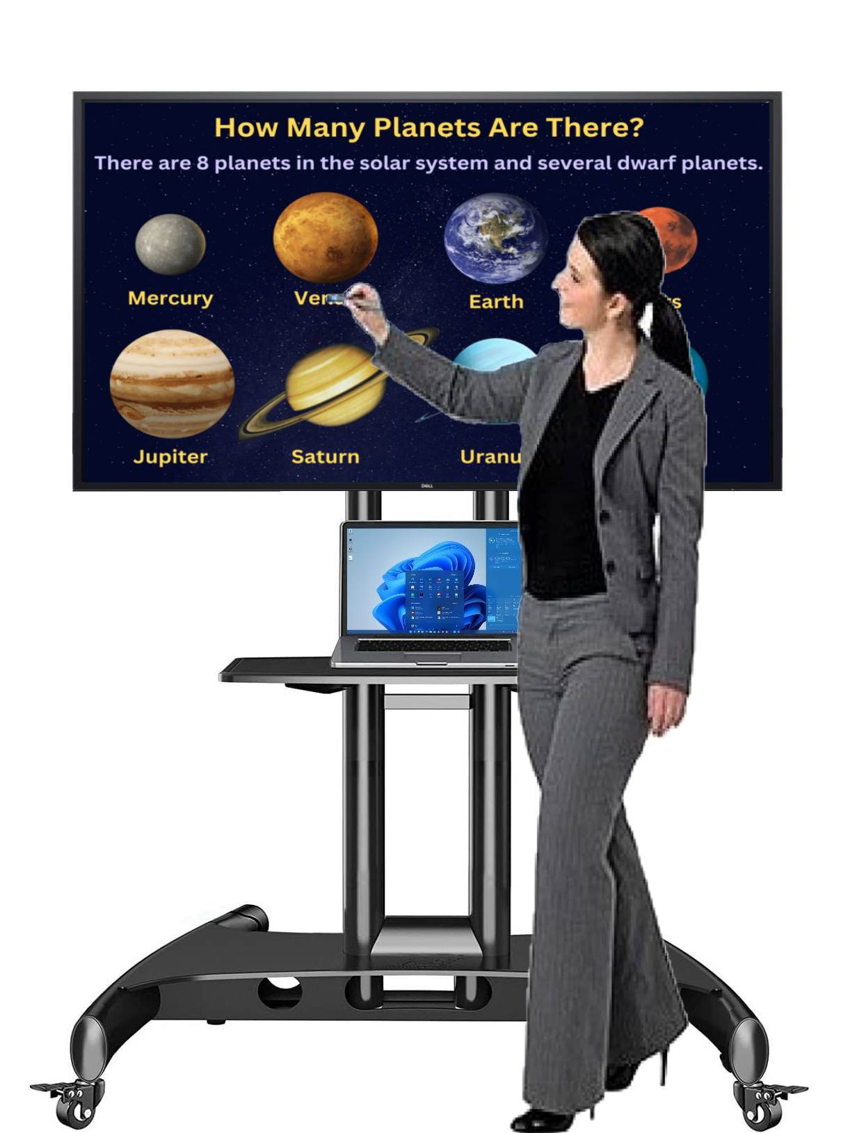 Mobile mount for Flat Panel Systems