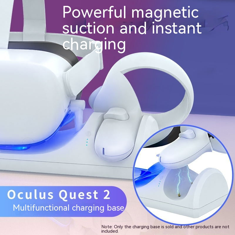 VR Glasses Handle Magnetic Charging Storage Bracket Base