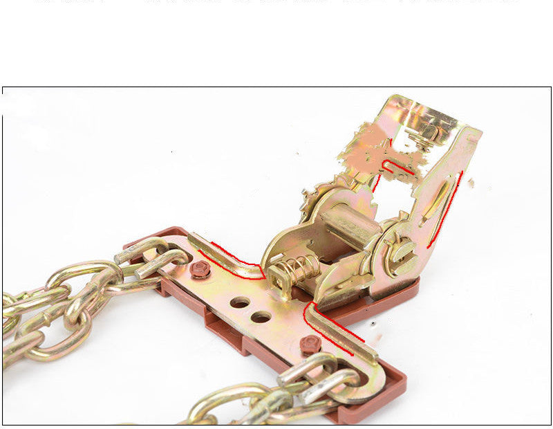 Anti-skid chain universal iron chain automobile car off-road vehicle