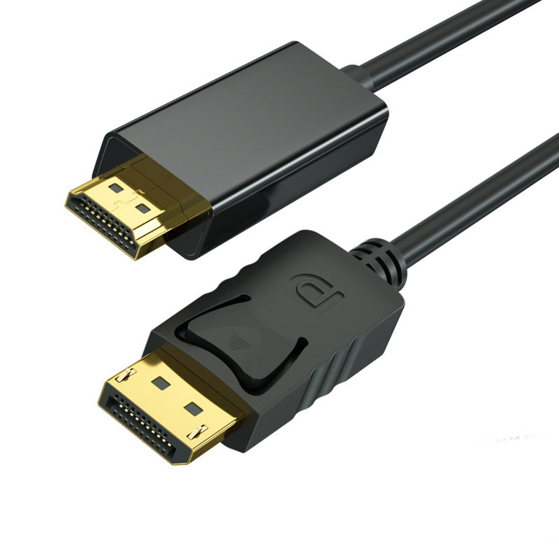 1.8m Large Dp To Hdmi Dp To Hdmi High-definition 4K Computer Monitor Cable