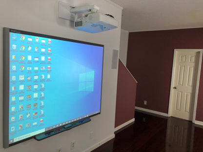 Smart Board, interactive whiteboard in use.