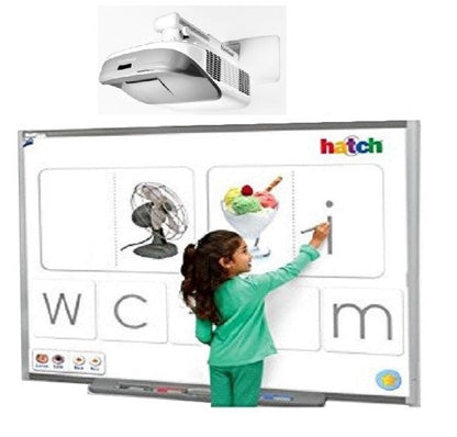 Smart Board, interactive whiteboard in use.