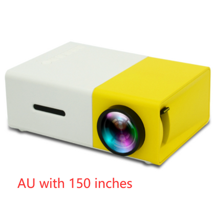 Portable Projector 3D Hd Led Home Theater Cinema HDMI-compatible Usb Audio Projector Yg300 Mini Projector