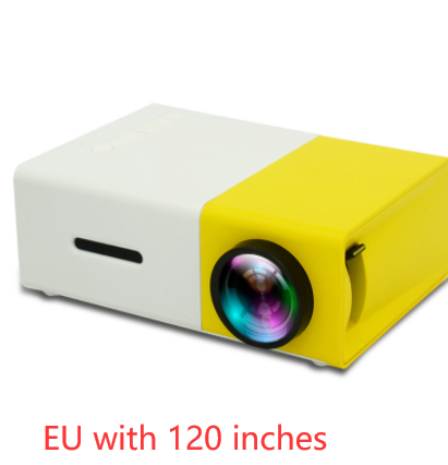 Portable Projector 3D Hd Led Home Theater Cinema HDMI-compatible Usb Audio Projector Yg300 Mini Projector