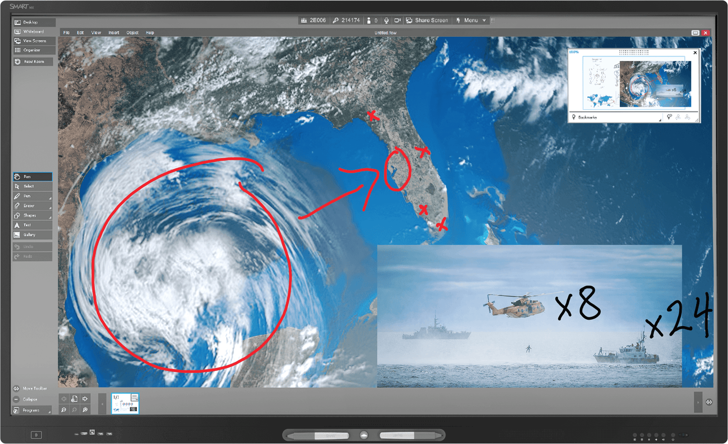 MX Series-V5-P = SMART Board Pro interactive display with iQ, TAA