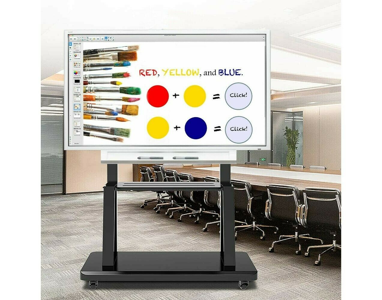 SPNL 4065 Interactive Whiteboard Flat Panel for Classroom Education (Refurbished)